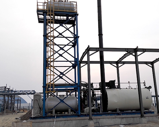 整裝導(dǎo)熱油爐現(xiàn)場(chǎng)